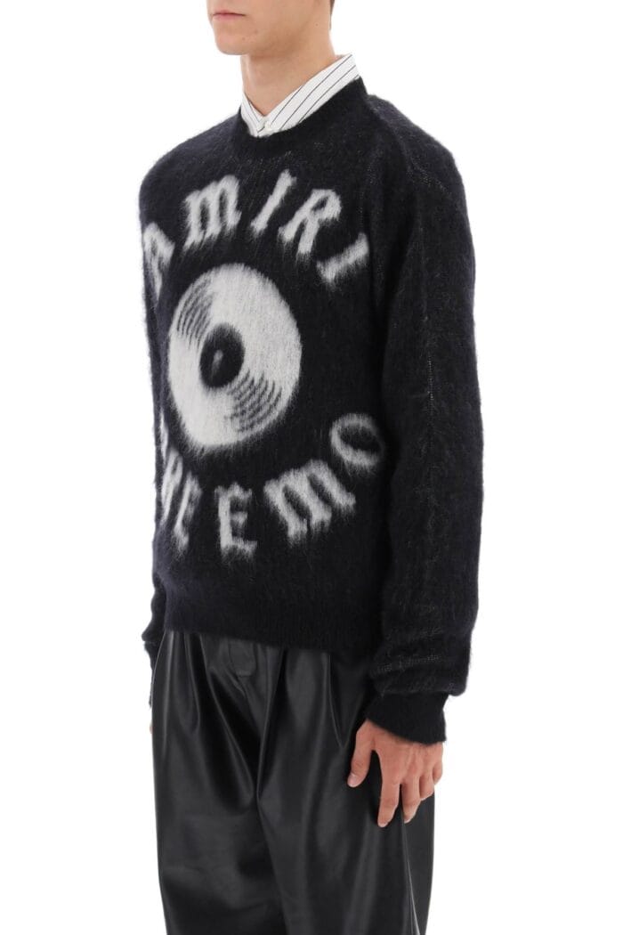 Amiri Premier Record Brushed-yarn Sweater