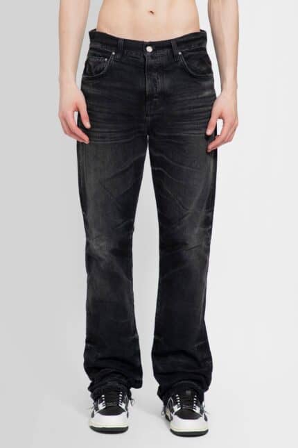 AMIRI Release Hem Straight Jeans