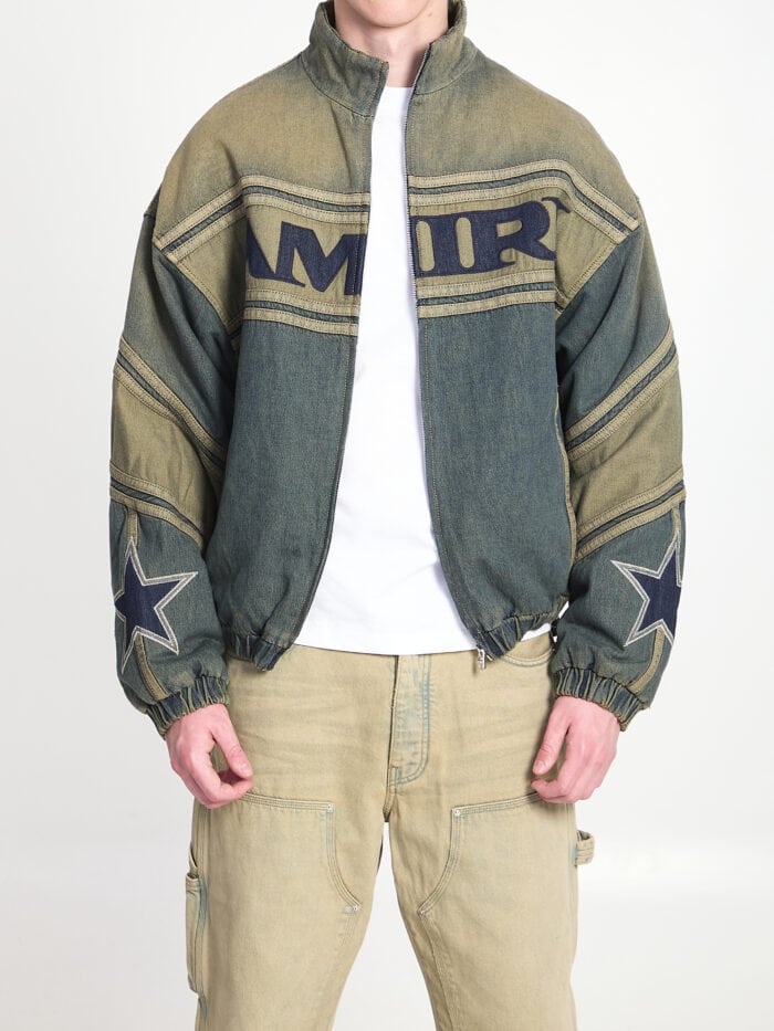 Amiri Sport denim Track jacket