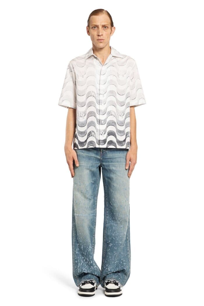 Amiri Staggered Wave Shirt