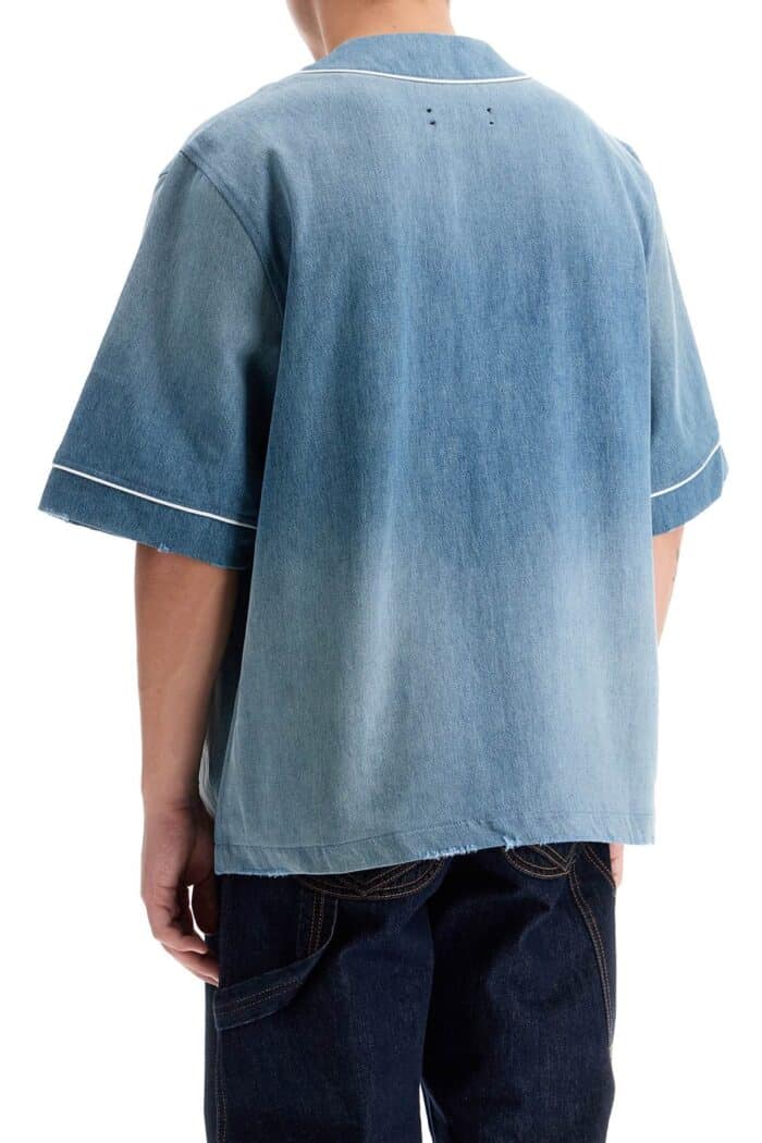 AMIRI Sunfaded Baseball Shirt