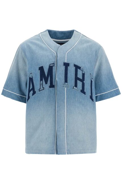 AMIRI Sunfaded Baseball Shirt