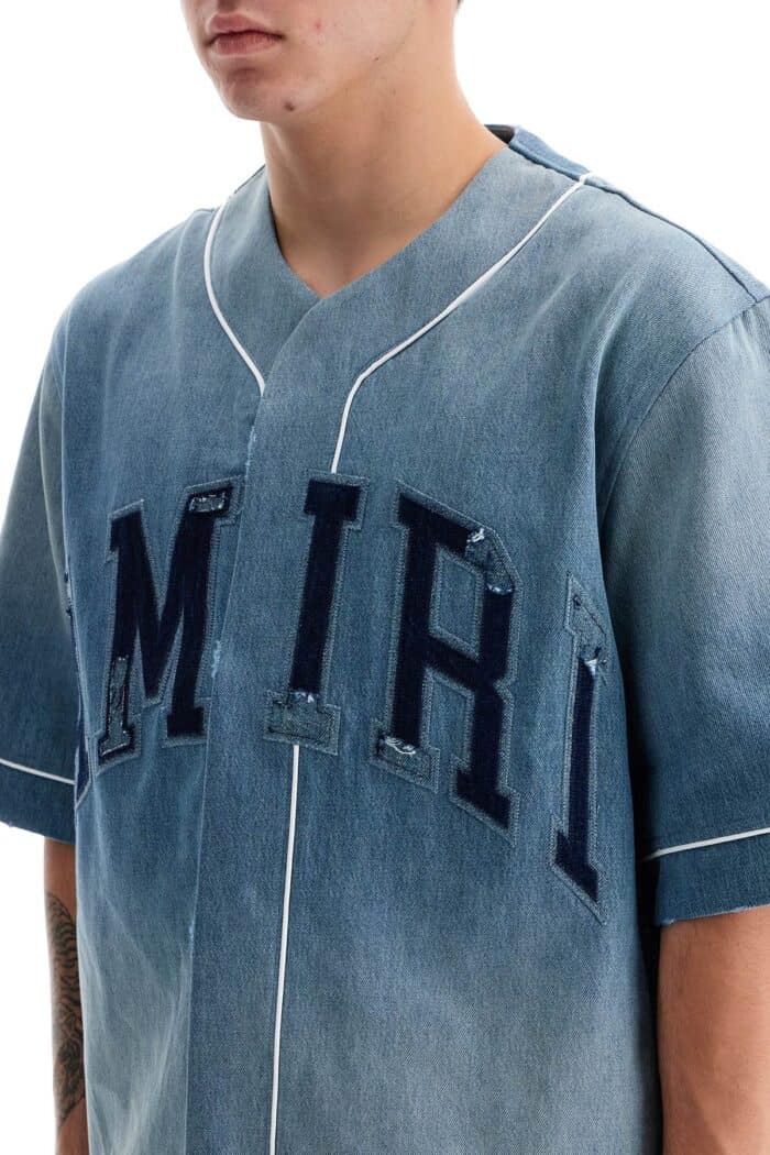 AMIRI Sunfaded Baseball Shirt