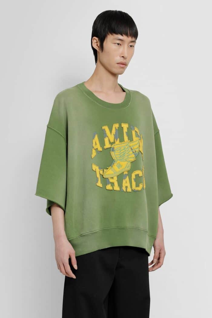 amiri track cut off sweatshirt AMIRI Track Cut-off Sweatshirt