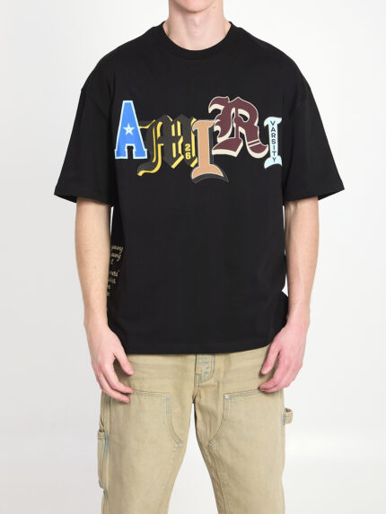 Amiri Varsity patch oversized T-shirt