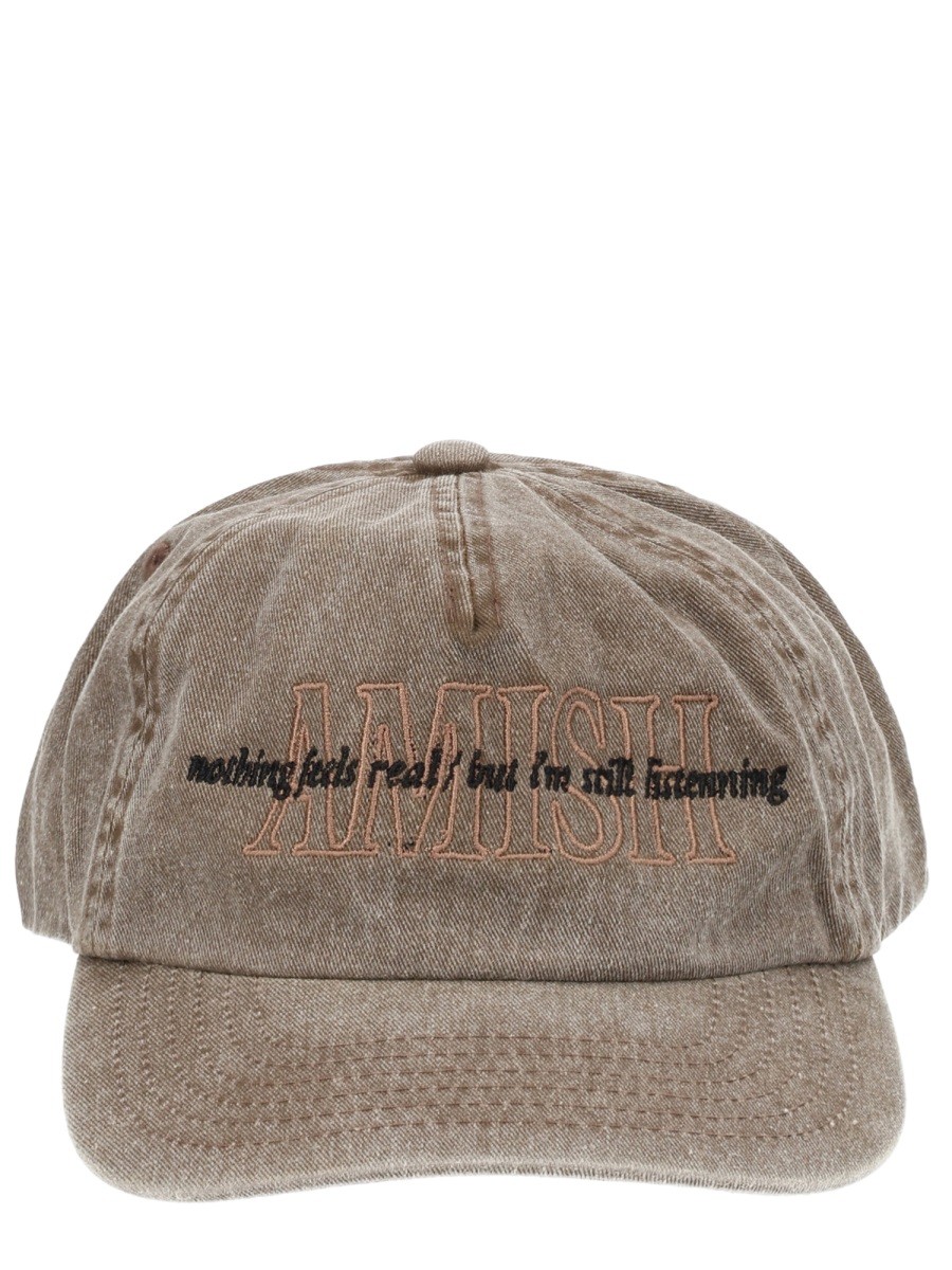 AMISH BASEBALL CAP WITH EMBROIDERY