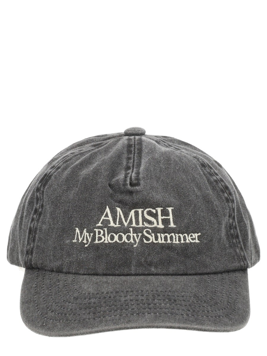 AMISH BASEBALL CAP WITH EMBROIDERY