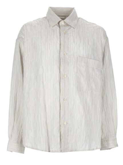 AMISH CAMICIA IN COTONE "CRINCKLE"