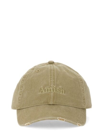 AMISH DÉLAVÉ BASEBALL CAP