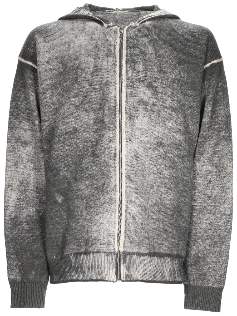 AMISH MAGLIA CON ZIP