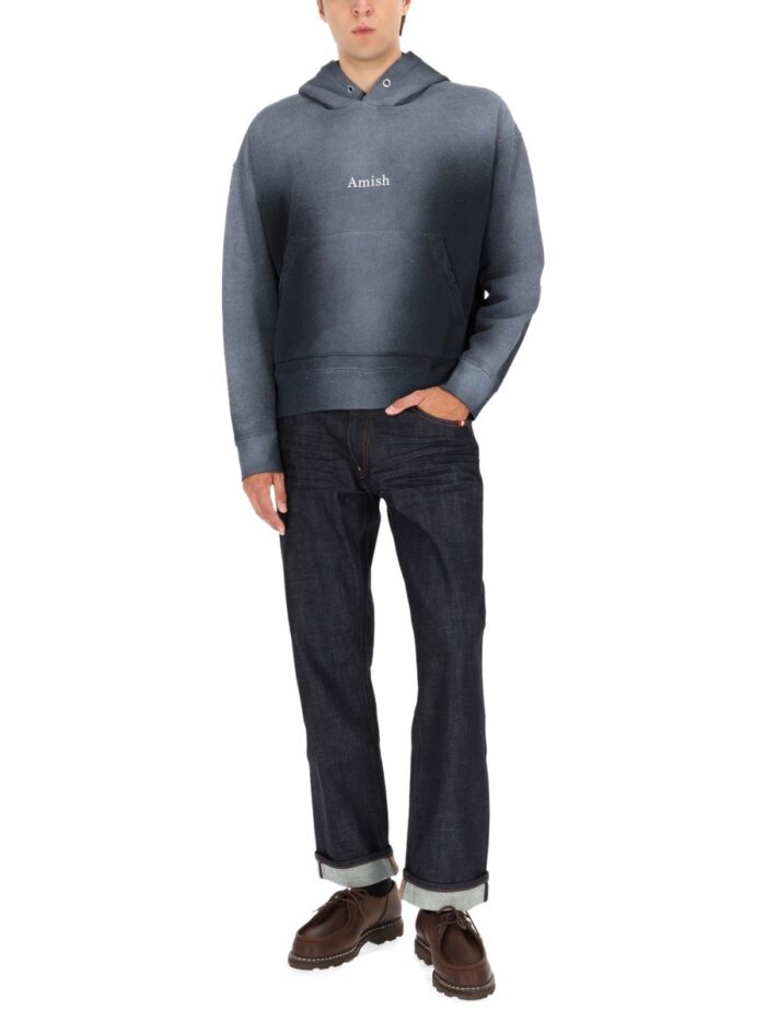 AMISH SWEATSHIRT WITH LOGO