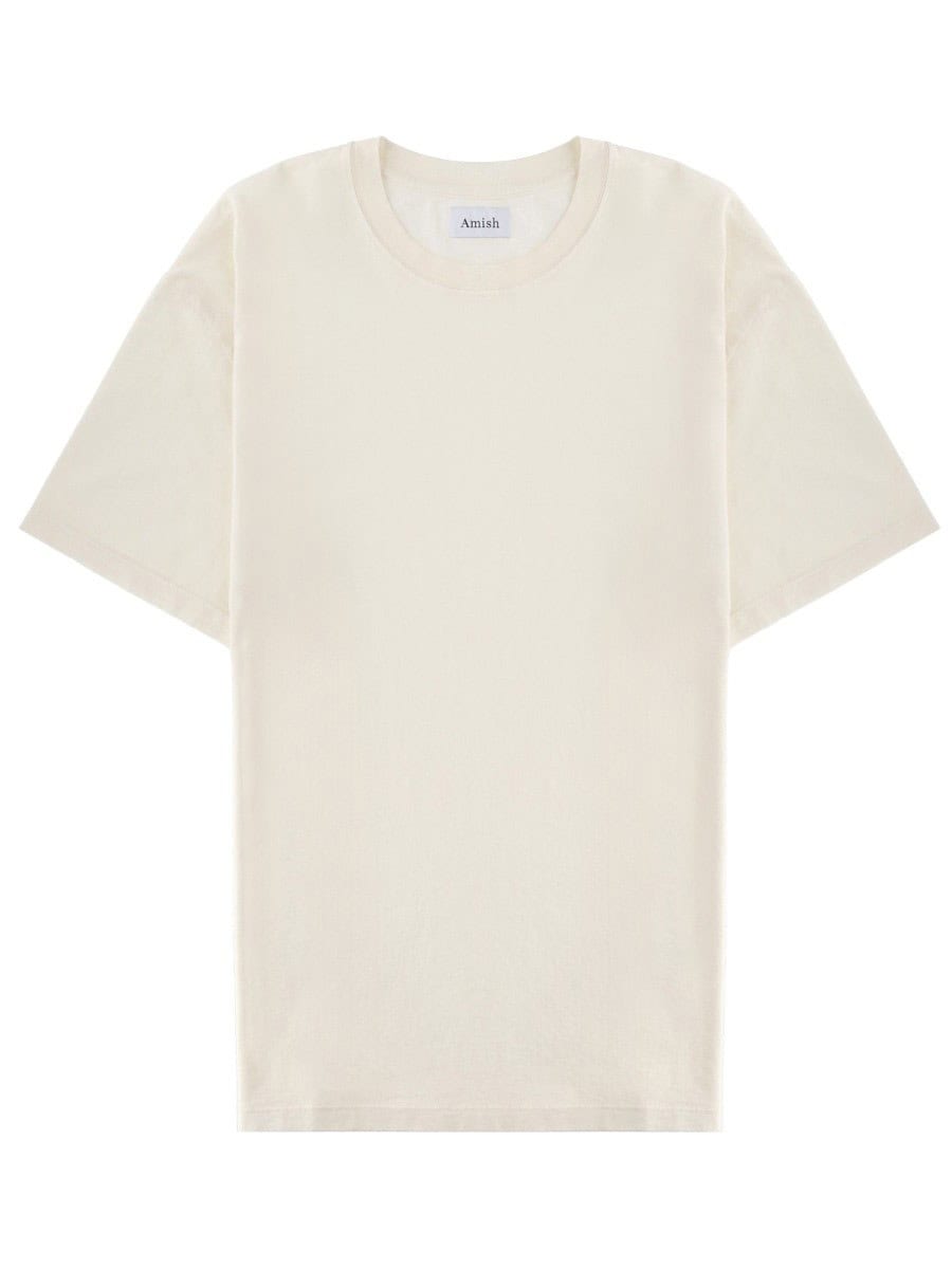 AMISH T-SHIRT CON MICRO LOGO