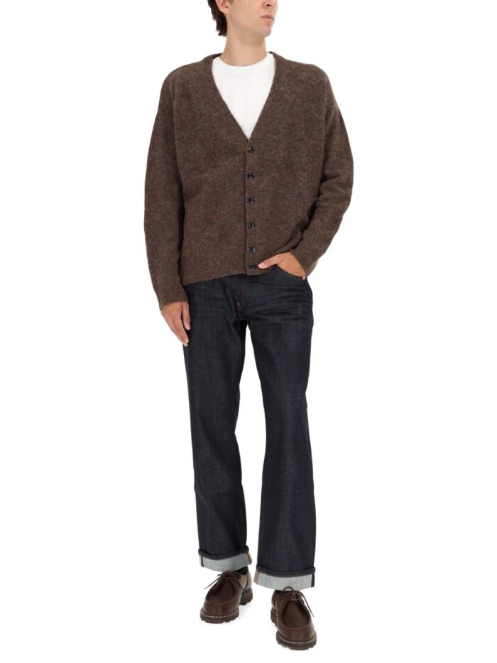 AMISH WOOL AND ALPACA BLEND CARDIGAN