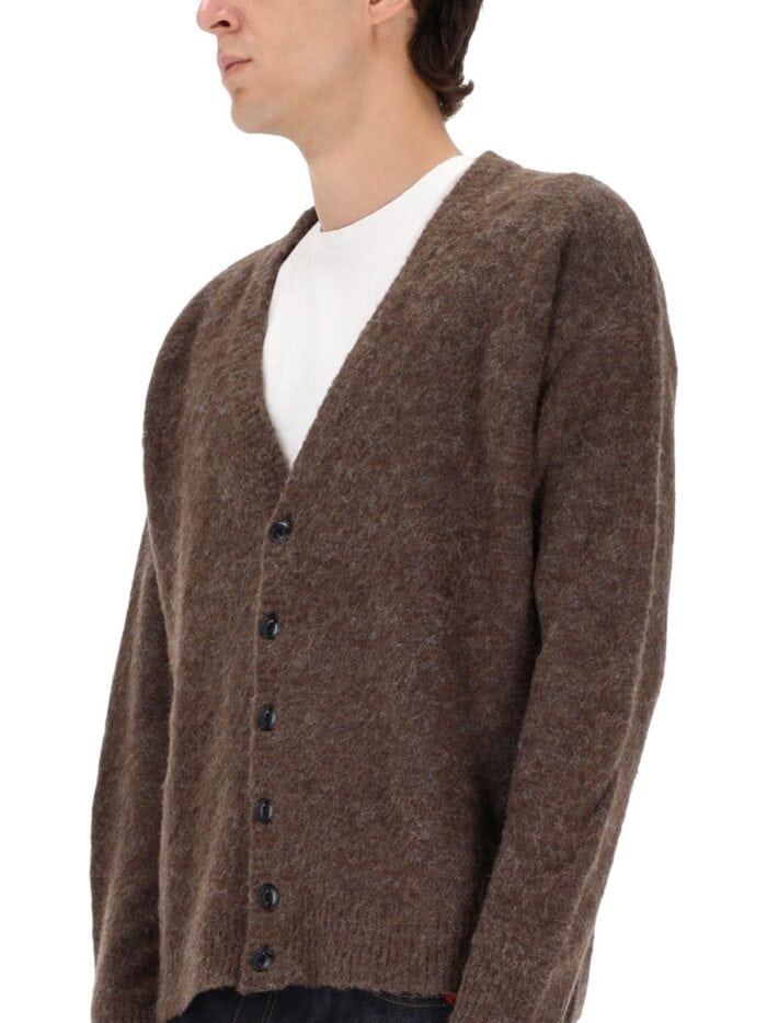 AMISH WOOL AND ALPACA BLEND CARDIGAN