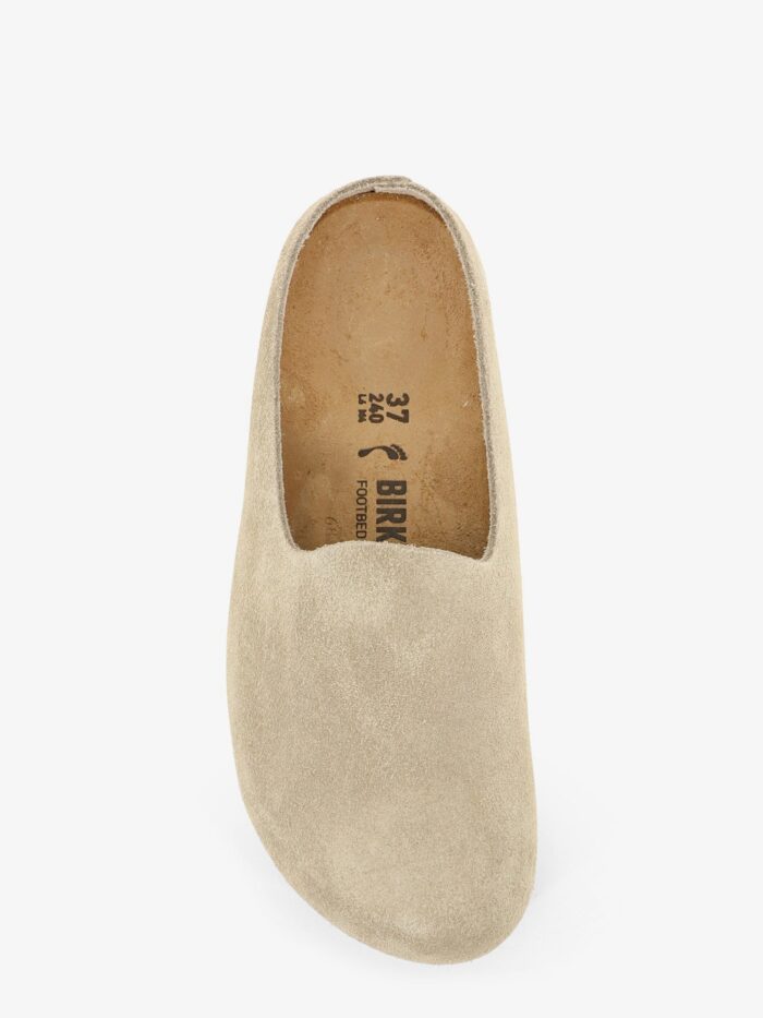 Birkenstock Amsterdam Wrapped Sabot Suede Sandals