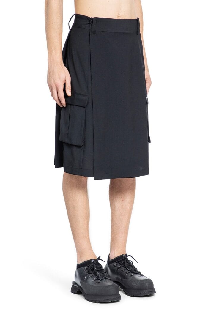 AN OTHER DATE Pleated Cargo Skirt