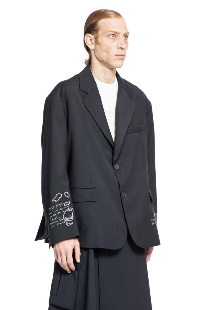 AN OTHER DATE Printed Oversize Blazer