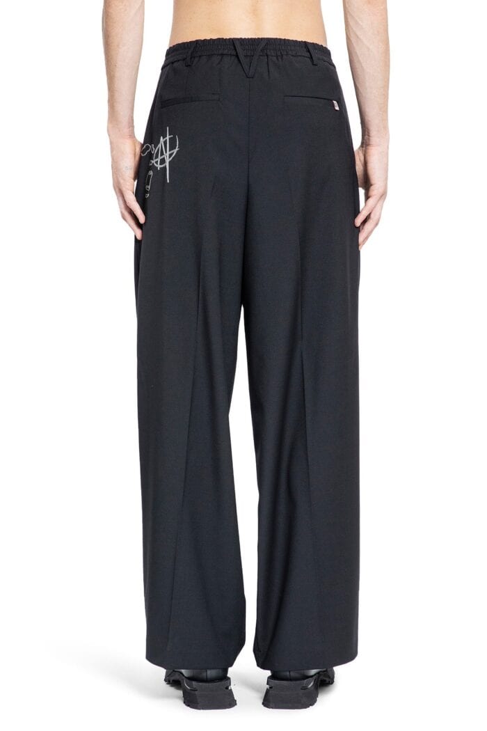 AN OTHER DATE Printed Wide Leg Trousers