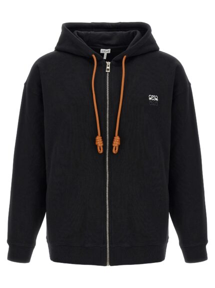 LOEWE 'Anagram' Embroidery Hoodie