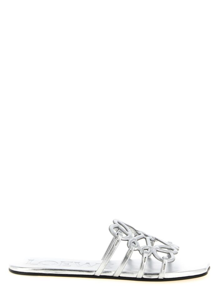 loewe 'anagram petal' slides LOEWE 'Anagram Petal' Slides