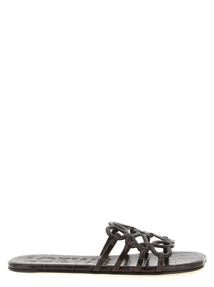 loewe 'anagram petal' slides LOEWE 'Anagram Petal' Slides