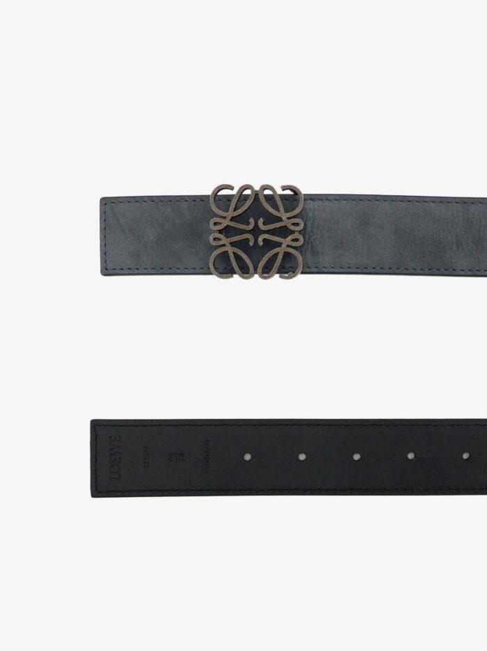 LOEWE Anagram Suede Belt