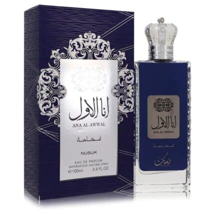 Ana Al Awwal Blue By Nusuk - Eau De Parfum Spray 3.4 Oz