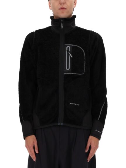 AND WANDER JACKET WITH LOGO