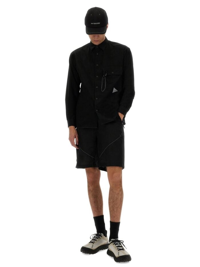 AND WANDER NYLON SHORTS