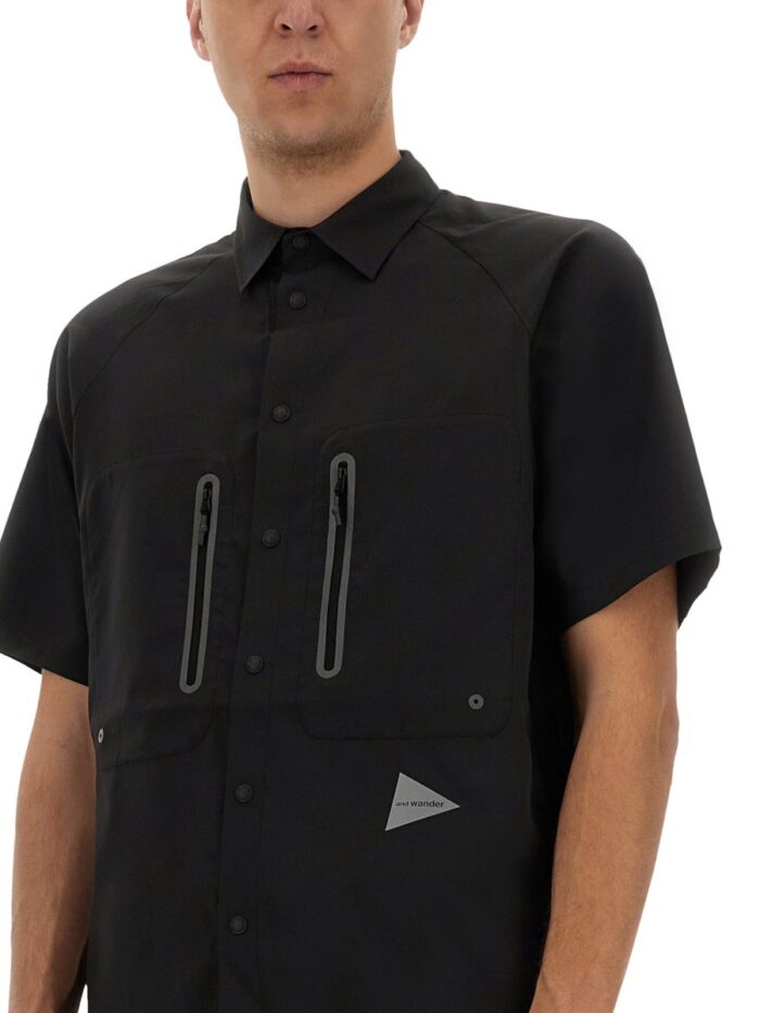 AND WANDER SHIRT WITH LOGO