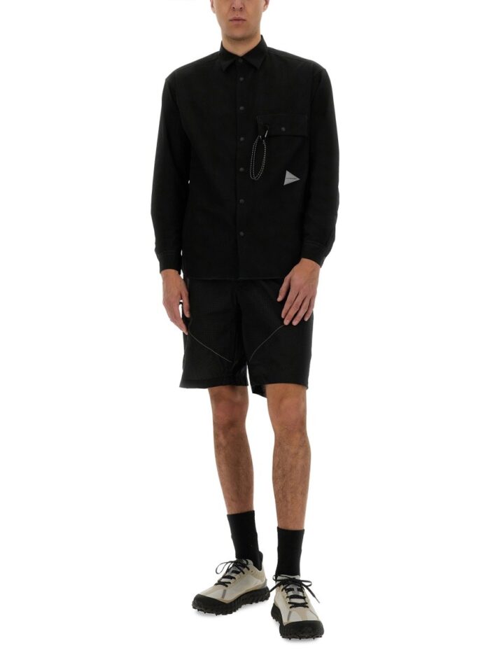 AND WANDER TECHNICAL FABRIC SHIRT