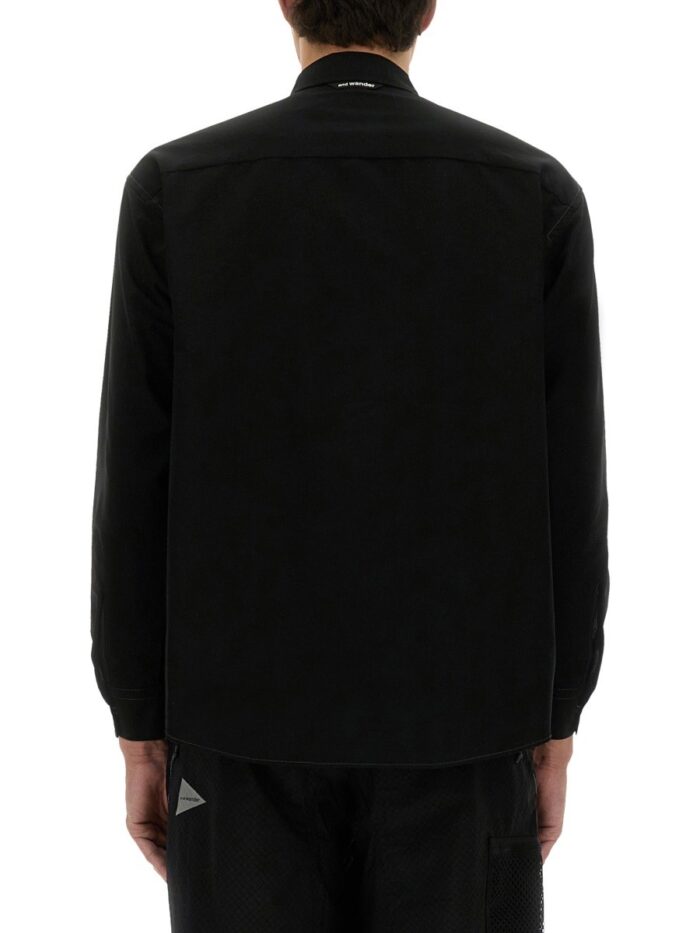 AND WANDER TECHNICAL FABRIC SHIRT