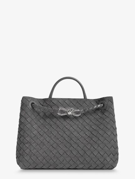 Bottega Veneta Andiamo Medium Suede Handbag