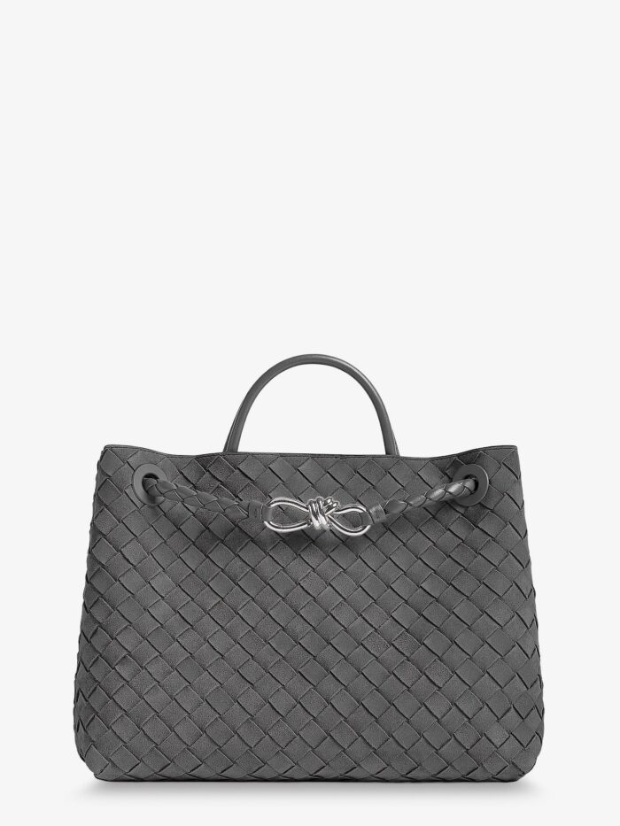 Bottega Veneta Andiamo Medium Suede Handbag