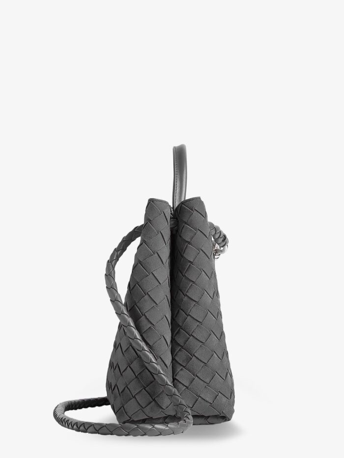 Bottega Veneta Andiamo Medium Suede Handbag