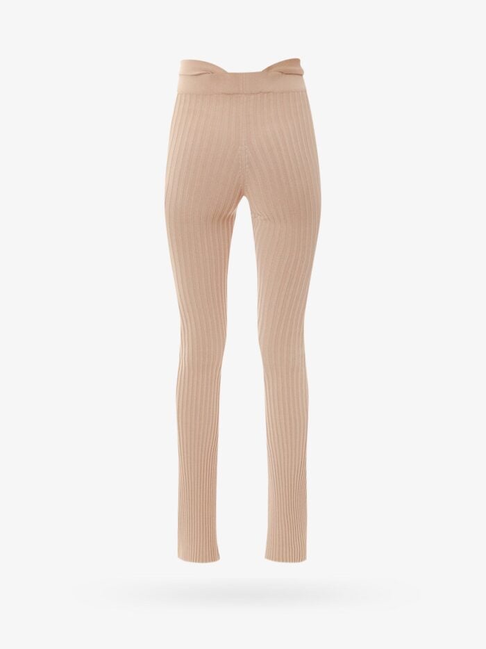 ANDREA ADAMO Ribbed Knit Trouser