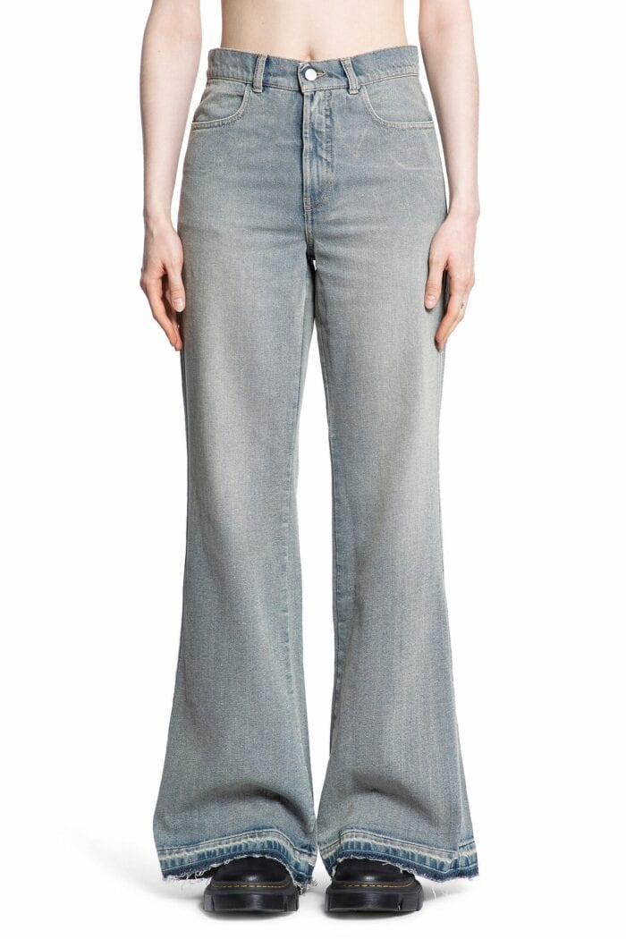 ANDREA YA AQOV Deconstructed Flared Jeans