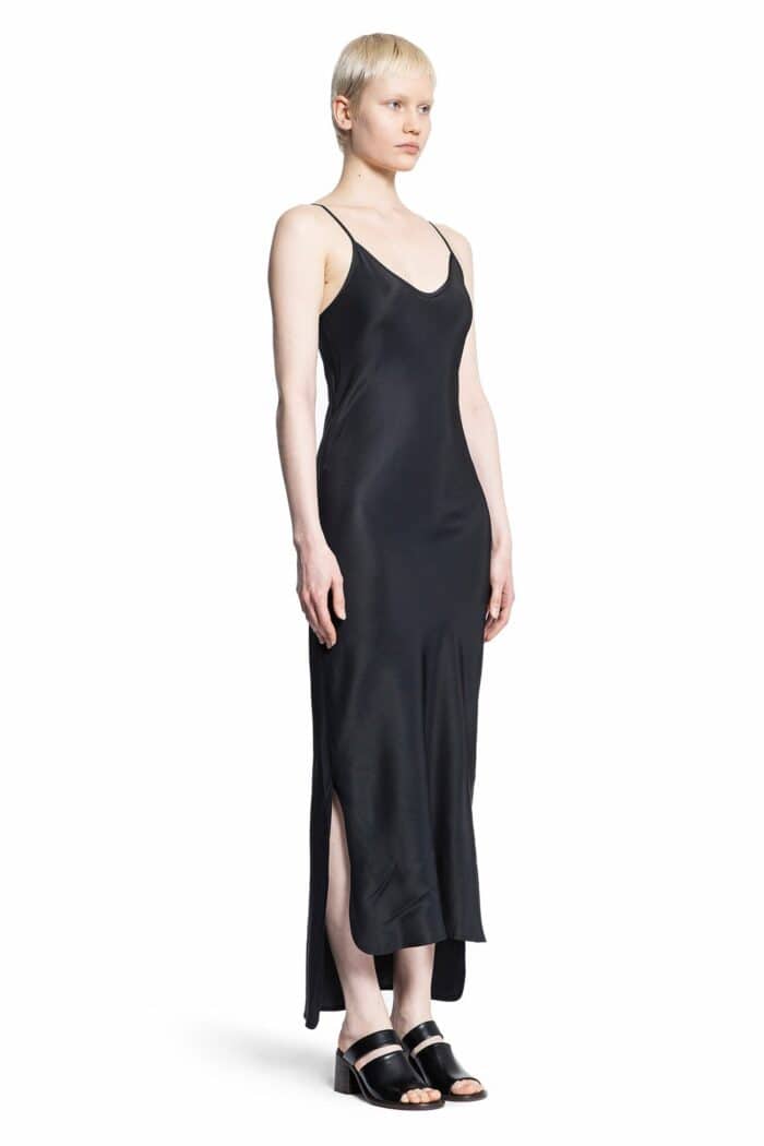 ANDREA YA AQOV Silk Acetate Fitted Dress