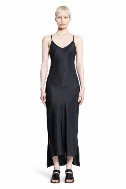 ANDREA YA AQOV Silk Acetate Fitted Dress