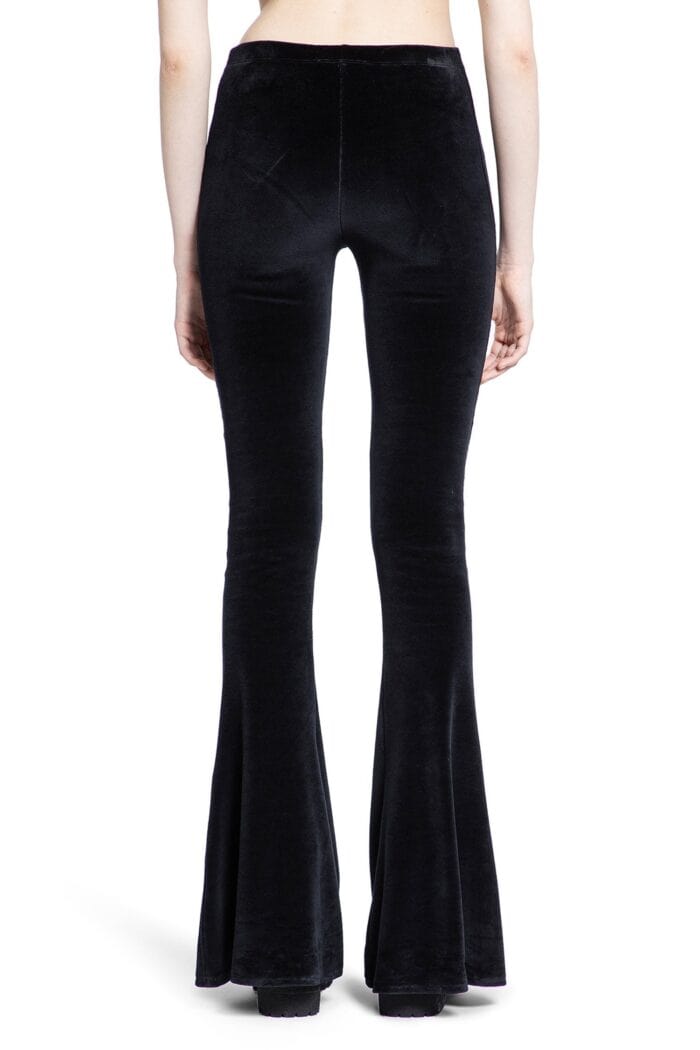 ANDREA YA AQOV Velvet Flared Pants