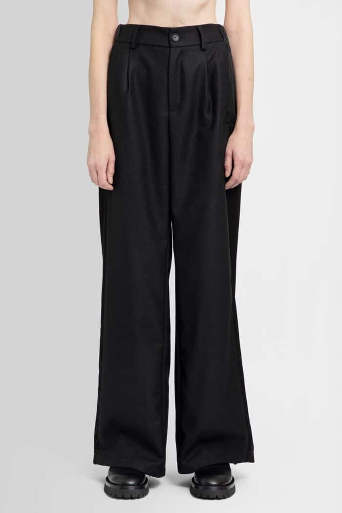 ANDREA YA AQOV Wide Leg Wool Trousers