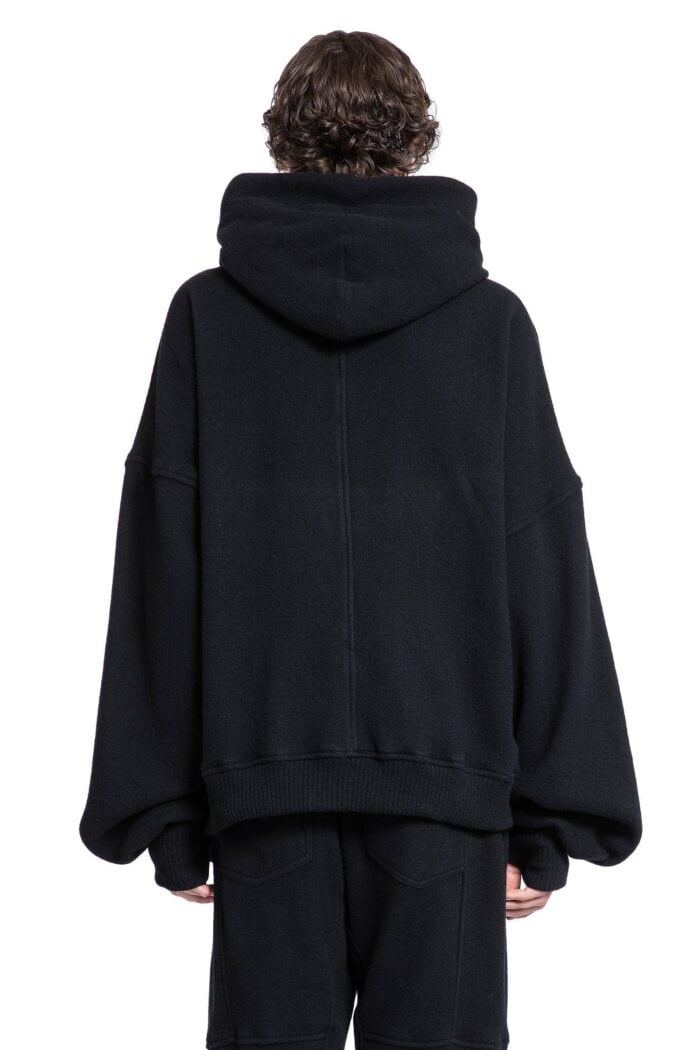 ANDREA YA AQOV Wool Oversized Hoodie