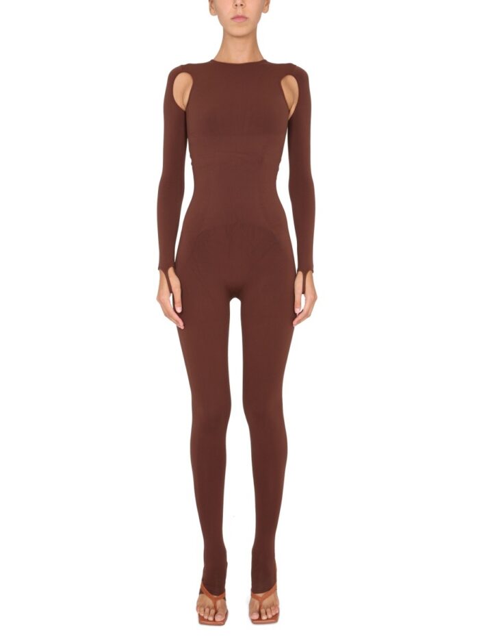 ANDREADAMO FULL JUMPSUIT WITH CUT-OUT DETAILS