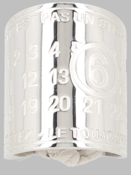 MM6 MAISON MARGIELA ANELLO CON LOGO
