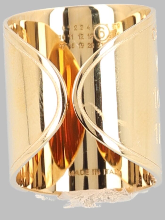 MM6 MAISON MARGIELA ANELLO CON LOGO