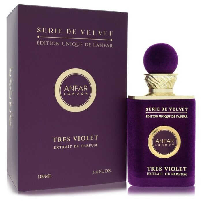 anfar london tres violet by anfar extrait de parfum spray 3.4 oz Anfar London Tres Violet By Anfar - Extrait De Parfum Spray 3.4 Oz - Image 1