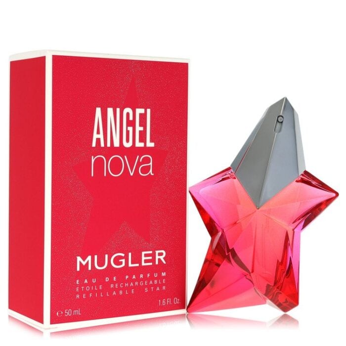 Angel Nova By Thierry Mugler - Eau De Parfum Refillable Spray (Red) 1.7  Oz - Image 1