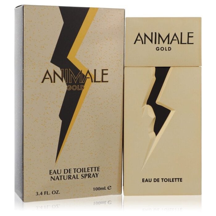 Animale Gold By Animale - Eau De Toilette Spray 3.4 Oz - Image 1
