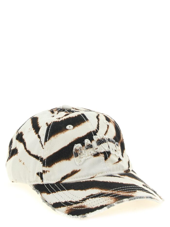 GANNI Animal Print Cap