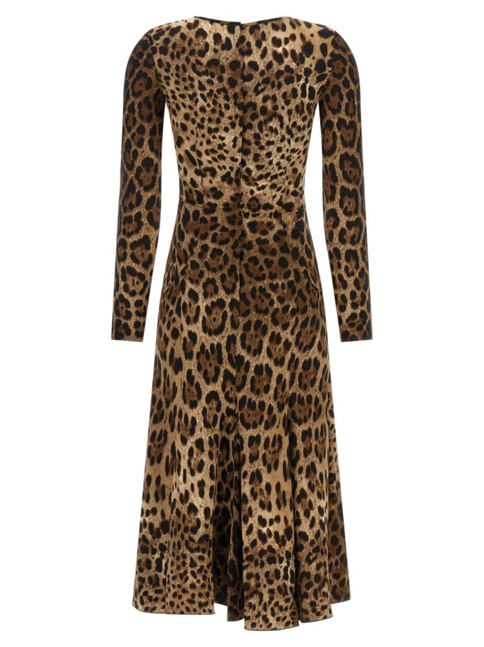 Dolce & Gabbana Animal Print Dress